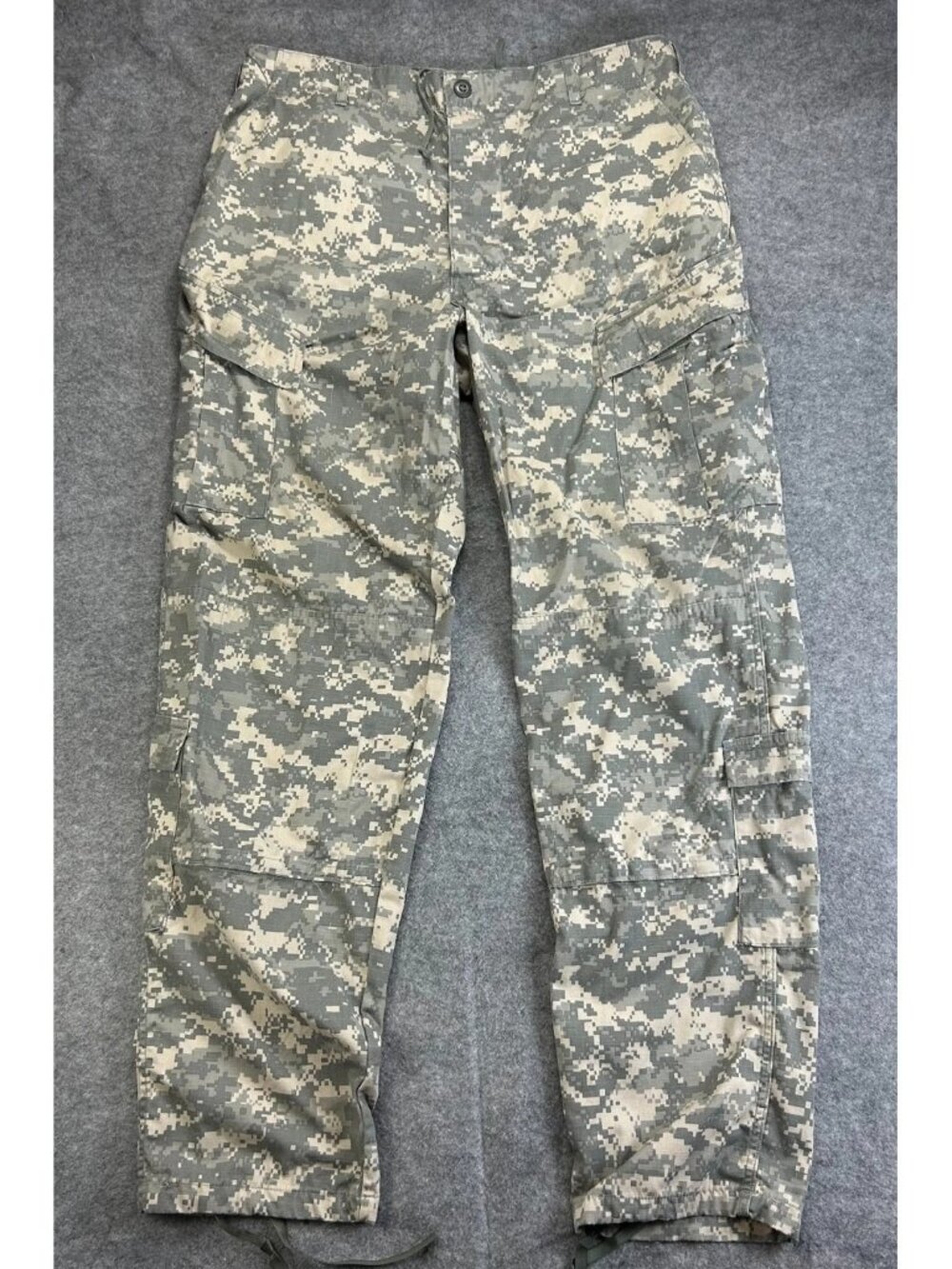 Woolrich Inc US Army Combat Uniform (ACU) Trousers Mens L Green Camouflage Cargo